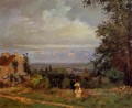 Paisaje cerca de Louveciennes 1870 Camille Pissarro